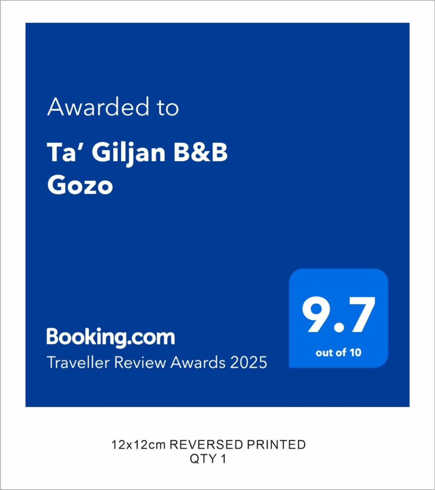 Ta' Giljan B&B Gozo Xagħra Eksteriør billede